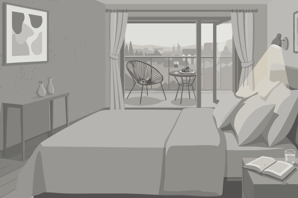 Apartment with Balcony